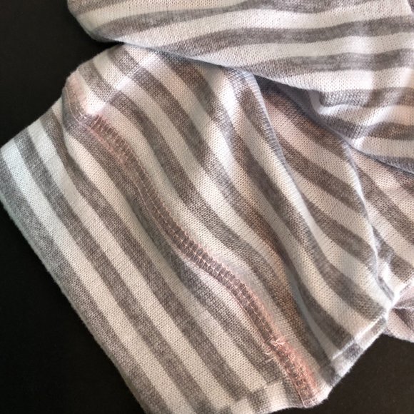 LAURA ASHLEY 2 Pc Valentine "Love" Gray/Pink Pajamas - Picture 8 of 8